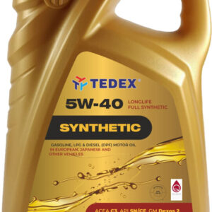 Tedex Synthetic Motor Oil SN/SM/CF SAE: 5W-40