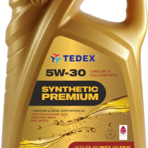Tedex Synthetic Premium Motor Oil API: SN/CF SAE: 5W-30