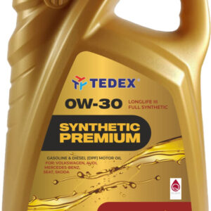 Tedex Synthetic Premium Motor Oil SAE 0W-30